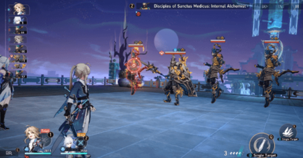 Honkai Star Rail - Yanqing and Jingliu Battle