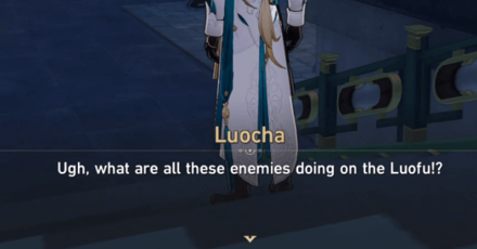 Star Rail - A Knight Stranger - Defeat the enemies until Luocha questions himself