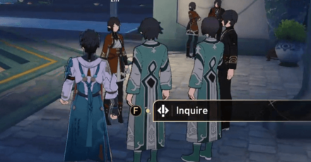 Star Rail - A Knight Stranger - Talk to Back