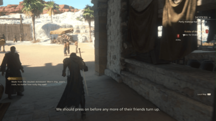 FINAL FANTASY 16 - Riddles of the Sand - Make for Drake