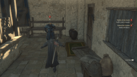 FINAL FANTASY 16 - Riddles of the Sand - Speak with Byron