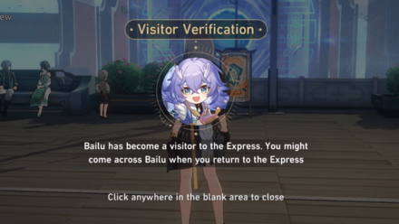 Honkai Star Rail - Evanesce Like the Morning Dew - Bailu Visitor