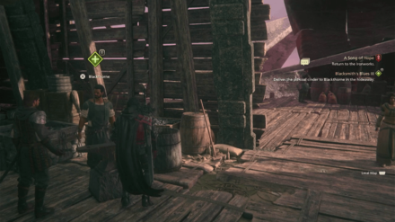 FF16 - Deliver the pit-coal cinder to Blackthorne in the hideaway