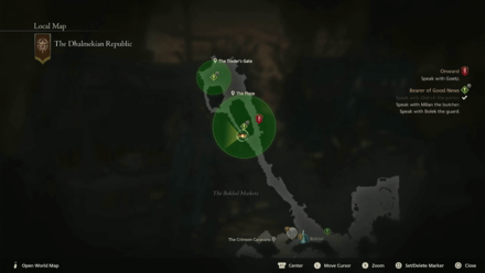 FF16 - Speak with Milan the butcher