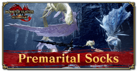 Monster Hunter Rise (MH Rise) - Premarital Socks Quest Banner