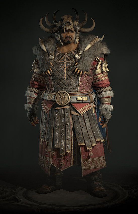 Diablo 4 - Gale Keeper  Armor Set Transmog