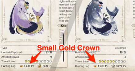 Sunbreak - Register Small Gold Crown Somnacanth and Aurora Somnacanth.png