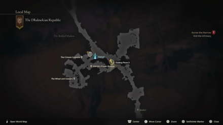 FF16 Trading Places II Map Location