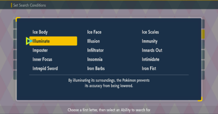 Pokemon SV - Illuminate Ability Update