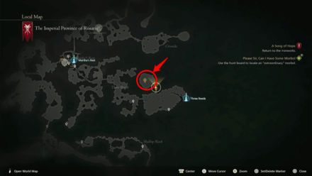 FF16 - Use the hunt board to locate an extraordinary morbol