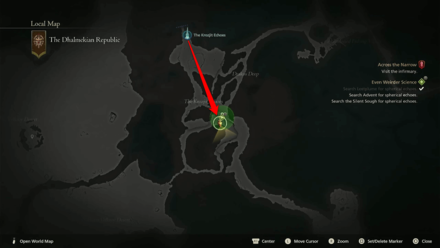 FF16 - Search the Silent Sough for spherical echoes