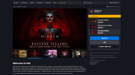 Diablo 4 - No Monthly Fees in Diablo 4
