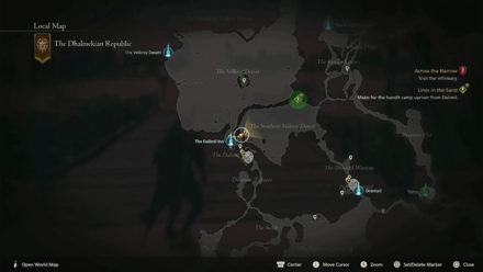 FF16 - Make for the bandit camp upriver from Dalimil