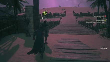 FF16 - Speak with Viktor by the desert gate