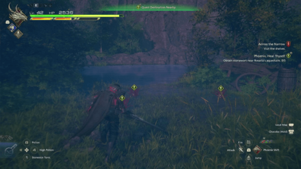 FF16 - Obtain stonawort near Rosaria