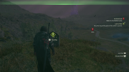 FF16 - Bury the ring at the grave of the soldier