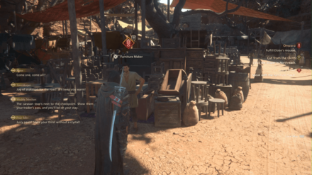 FINAL FANTASY 16 - Onward - Speak with Furniture Maker