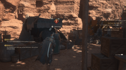FINAL FANTASY 16 - Onward - Speak with Fishmonger