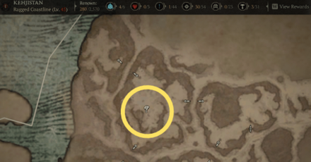 Nine-Eyes Location Map