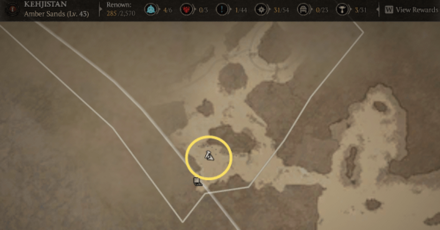 Faraya Tehi Location Map