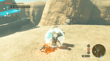 Zelda TotK - Vow of Sidon Key Heat Protection