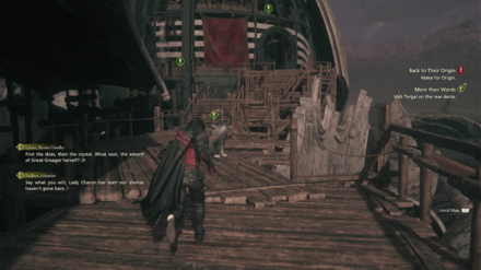 FF16 - Visit Torgal on the rear decks