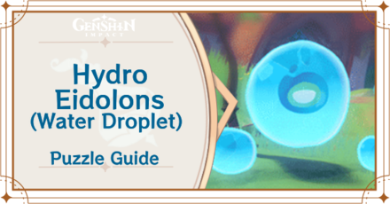 Genshin Impact Water Droplets