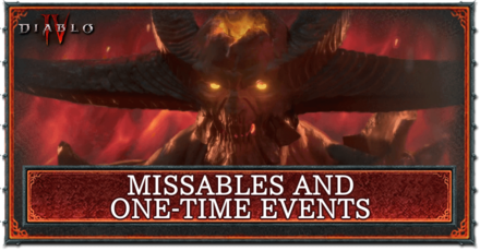 Diablo 4 - Missables and One-Time Events Guide