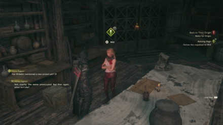 FF16 - Deliver the materials to Mid