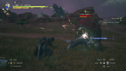 FF16 - Defeat a desert tor in Corava