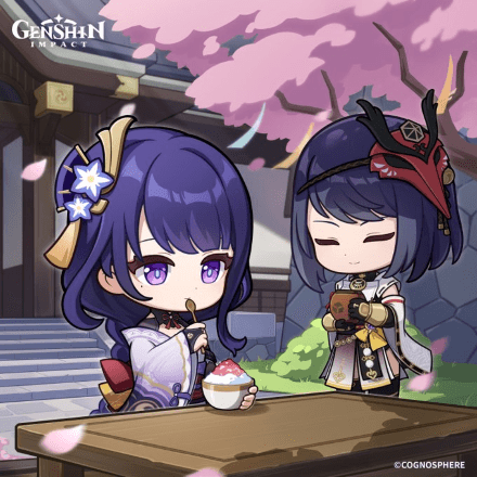 Genshin Impact - Raiden Birthday Art 2023