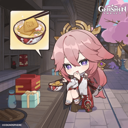 Genshin Impact - Yae Miko Birthday Art 2023