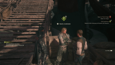 FF16 - Return to the hideaway and speak with Nazaire