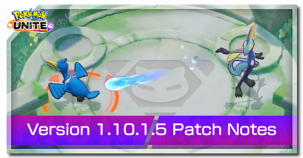 Pokemon UNITE - Shedinja Doll Added! Ver. 1.10.1.5 Patch Notes