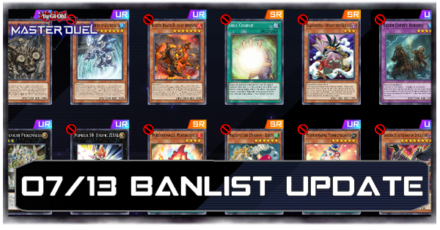 Master Duel - July 13 2023 Banlist Update