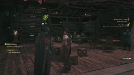 FF16 - Deliver the silver chocobo feather to Gav