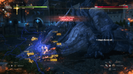 FINAL FANTASY 16 - Fire in the Sky - Defeat White Dragon