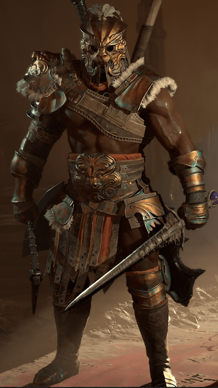 Diablo 4 - Jazeraint Set Barbarian Transmog