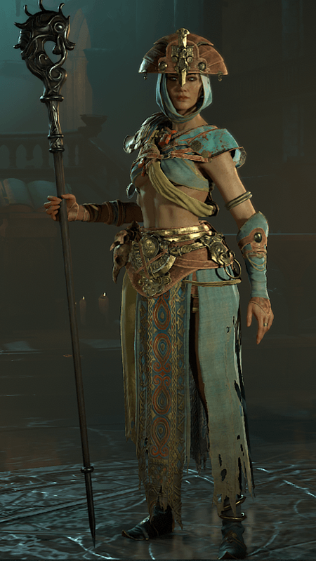 Diablo 4 - Jazeraint Set Sorcerer Transmog