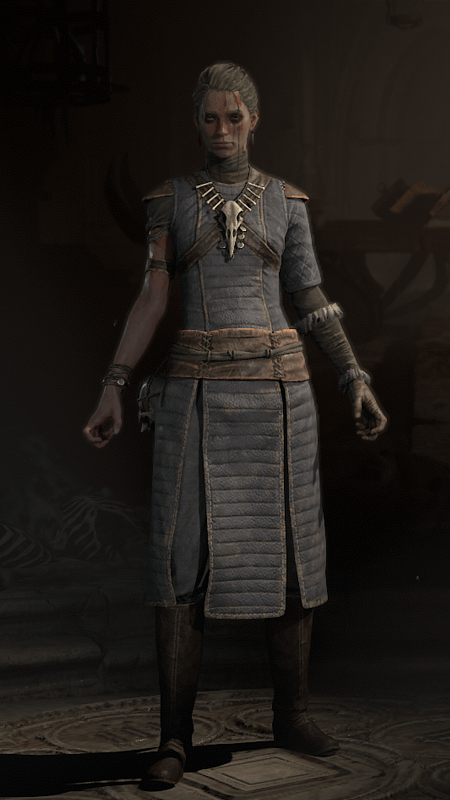 Diablo 4 - Leather Set Necromancer Transmog