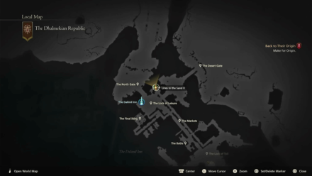 FF16 Lines in the Sand II Map Location