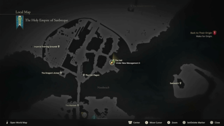 FF16 Under New Management II Map Location