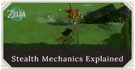 Tears of the Kingdom TOTK - Stealth Mechanics Explained
