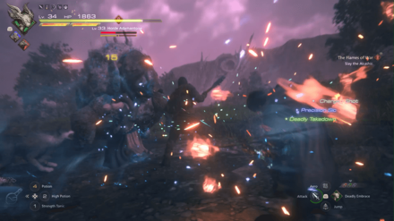 FINAL FANTASY 16 - Things Fall Apart - Descend Lift