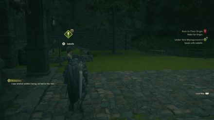 FF16 - Speak with Isabelle