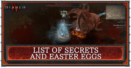 Diablo 4 - List of Secrets and Easter Eggs