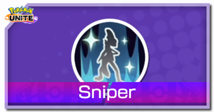 Pokemon UNITE - Sniper Ability Banner