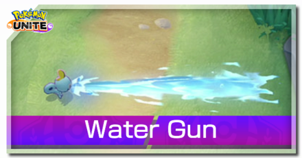 Pokemon UNITE - Water Gun Move Banner