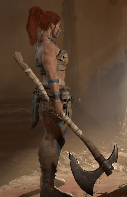 Diablo 4 - Axe Two-Handed Axe Weapon Transmog
