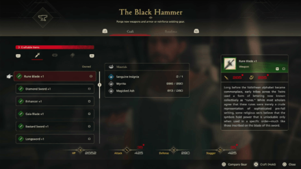 FF16 - Upgrade Equipment and Abilities